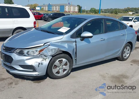 2018 Chevrolet Cruze Ls Auto из США, поврежденный, VIN 1G1BC5SM9J7190542